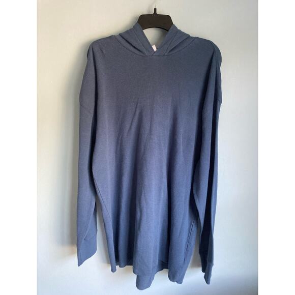 Urban Outfitters Men's Pullover Hooded Sweater Blue Large NWT - Picture 1 of 7